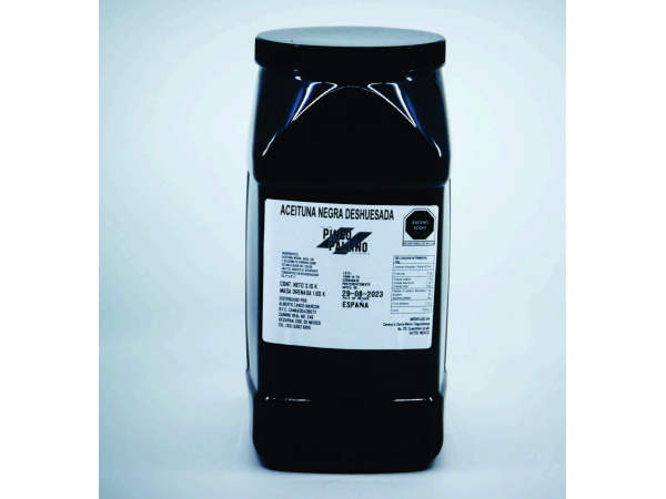 ACEITUNA NEGRA DESHUESADA