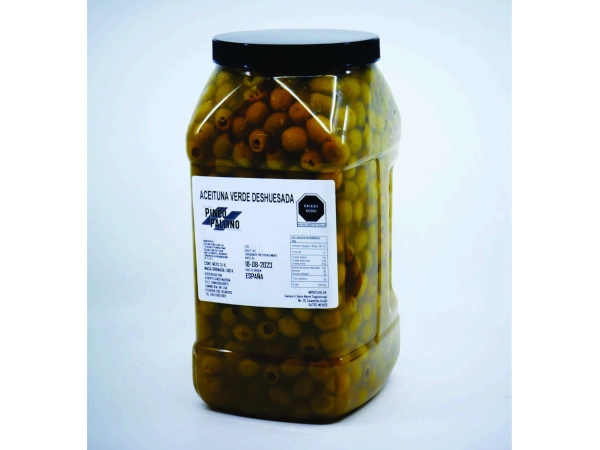 ACEITUNA VERDE DESHUESADA