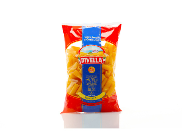 RIGATONI DIVELLA 500G.
