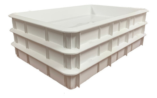 CAJA PIZZABOX apilable 1 PZA. de 61.2X40.5X7.5 CMS.