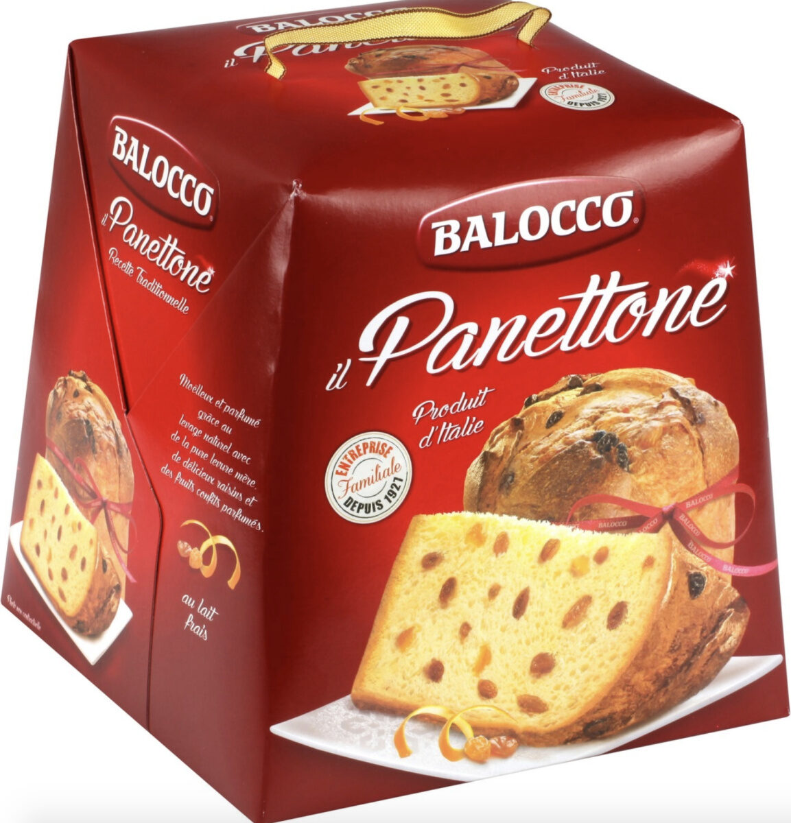 PANETTONE CLASICO BALOCCO 750G.