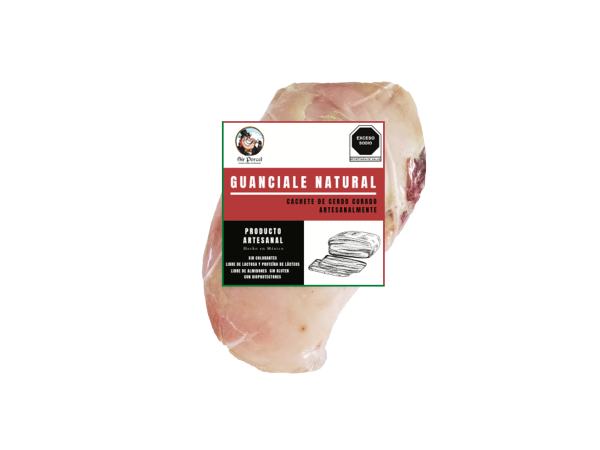 GUANCIALE NATURAL SIR PORCEL