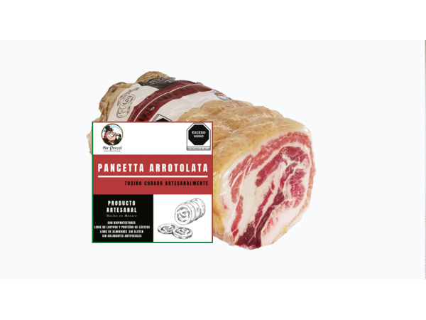 PANCETTA natural ARROTOLATA Sir Porcel