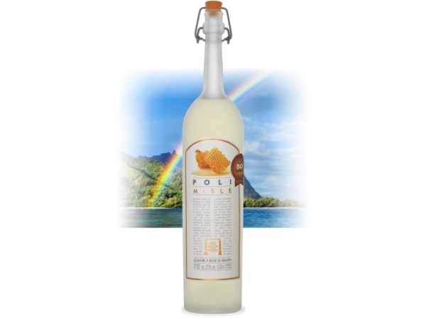 GRAPPA DE MIEL POLI 500ML.